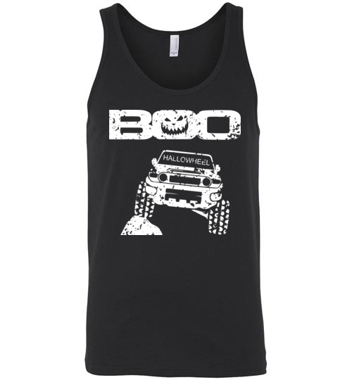 $24.95 – Boo Hallowheel FJ Cruiser Funny Halloween Unisex Tank
