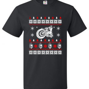 Biker Ugly Christmas Sweater Cool Xmas Gifts for Bikers