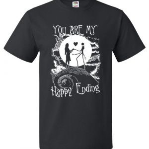 You Are My Happy Ending Couple Halloween Tee Shirt