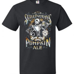 Skellingtons Pumpkin Ale Jack’s Royal Craft Cool Halloween T-Shirt