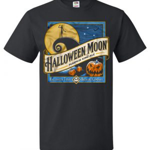 Halloween Moon Pumpkin King Ale Halloween Tee Shirt