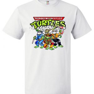 Teenage Mutant Killer Turtles Funny Cool T-Shirt For Halloween