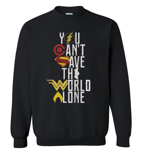 justice league sweatshirt