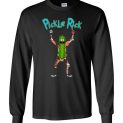 $23.95 - Rick and Morty: Pickle Rick Funny Canvas Long Sleeve T-Shirt
