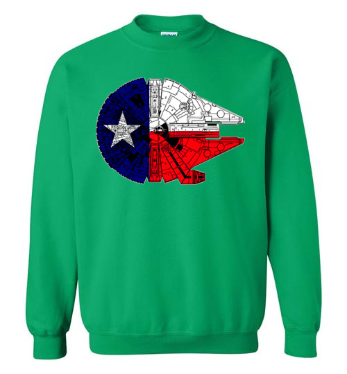 The Millennium falcon and The Texas - T-shirts | TeeHerivar