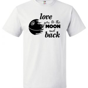 $18.95 - Star Wars: Love You To The Moon And Back T-Shirt