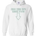 $32.95 - Kiss This it's Irish too Funny St. Patrick's Day Hoodie
