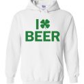 $32.95 - I Clover Beer Funny St. Patrick's Day Hoodie