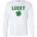$23.95 - Kiss Me I'm Irish Funny St. Patrick's Day Long Slave Shirt