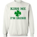 $29.95 - Kiss Me I'm Irish Funny St. Patrick's Day Sweatshirt