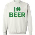 $29.95 - I Clover Beer Funny St. Patrick's Day Sweatshirt