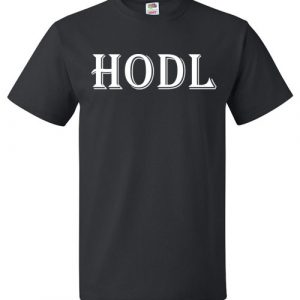 $18.95 - Hodl blockchain crypt coin investor T-Shirt