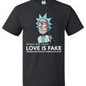 $18.95 - Rick and Morty Funny Shirts: Roses Are Dead Love Is Fake Weddings Are Basically Funerals With Cake T-Shirt