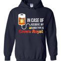 $32.95 - In Case Of Accident My Blood Type Is Crown Royal Hoodie