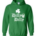 $32.95 - St. Patrick Day Dilly Dilly Shamrock Beer Funny Hoodie
