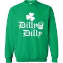 $29.95 - St. Patrick Day Dilly Dilly Shamrock Beer Funny Sweatshirt
