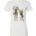 $19.95 - Rick and Morty – Naruto and Jiraiya Funny Lady T-Shirt