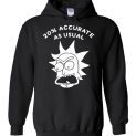 $32.95 - Rick and Morty Funny Shirts 20% Accurate as Usual Hoodie