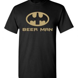 $18.95 - Beer lover shirts: Beer man funny Batman T-Shirt