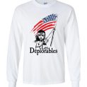 $23.95 - Les Deplorable: Trump for President funny politic Canvas Long Sleeve T-Shirt