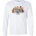 $23.95 - The Office Cartoons Character funny Canvas Long Sleeve T-Shirt