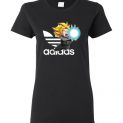 $19.95 - Dragonball: Songoku Kamehameha Adidas Lady T-Shirt