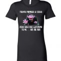 $19.95 - Count von Count funny Shirts: Today’s Number is Zero Kids Are Listening To Me Lady T-Shirt