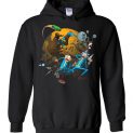 $32.95 - Rick and Morty Meet Fallout Funny Hoodie