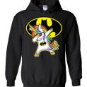 $32.95 - Batman funny Shirts: Unicorn Dabbing Funny Hoodie