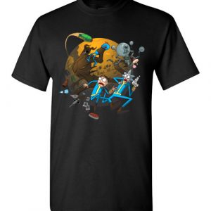 $18.95 - Rick and Morty Meet Fallout Funny T-Shirt