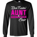 $23.95 - Funny Mother's Day shirts: Best Freakin Aunt and Godmother Ever Canvas Long Sleeve T-Shirt