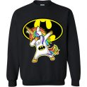 $29.95 - Batman funny Shirts: Unicorn Dabbing Funny Sweatshirt