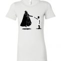 $19.95 - Stranger Things: Eleven vs Darth Vader funny Lady T-Shirt