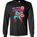 $23.95 - Marvel Captain Legendary Dad Father’s Day Graphic Long Sleeve Shirt