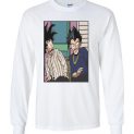 $23.95 - Funny Dragon balls Z shirts: Goku and Vegeta Friday The Movie Long Sleeve shirt