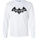 $23.95 - DadMan Funny Batman Shirts for Dad in Father's Day Long Sleeve