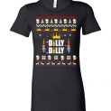 $19.95 - Bud Light Christmas Shirts: Dilly Dilly Ugly Lady T-Shirt