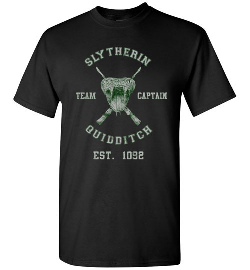 harry potter slytherin quidditch jersey