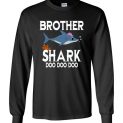 $23.95 - Brother Shark Doo Doo Doo Funny Family Long Sleeve Shirt