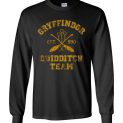 $23.95 - Funny Harry Potter Shirts: Gryffindor Quidditch Team Long Sleeve Shirt
