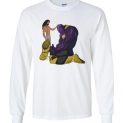 $23.95 - Funny Super Heroes Shirts: Jesus pardon Thanos Long Sleeve Shirt