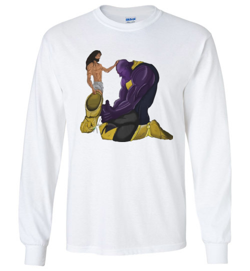 Funny Super Heroes Shirts: Jesus pardon Thanos T-Shirt, Hoodie, Long  Sleeve, Sweater