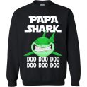 $29.95 - Funny Grandfather's Gift: Papa Shark Doo Doo Doo Sweatshirt