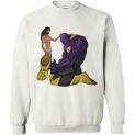 $29.95 - Funny Super Heroes Shirts: Jesus pardon Thanos Sweatshirt
