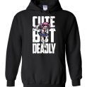 $32.95 - Funny Anime lady shirts: Cute but deadly Hoodie