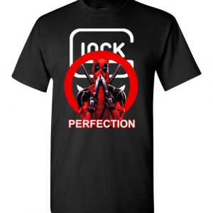$18.95 - Official Deadpool Shirts: Glock Deadpool perfection T-Shirt