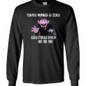 $23.95 - Count von Count funny Shirts: Today’s Number is Zero Fucks Given Ah Ah Ah Long Sleeve Shirt