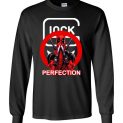 $23.95 - Official Deadpool Shirts: Glock Deadpool perfection Long Sleeve Shirt
