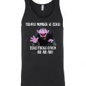 $24.95 - Count von Count funny Shirts: Today’s Number is Zero Fucks Given Ah Ah Ah Unisex Tank