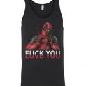 $24.95 - Official Deadpool Shirts: Fuck you love you funny Unisex Tank